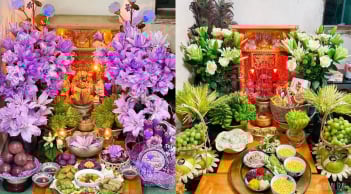 Vì sao ban thờ Thần Tài thường có Bát Nước Thả Hoa? Cuối năm càng phải chú ý để Thu Hút Tài Lộc