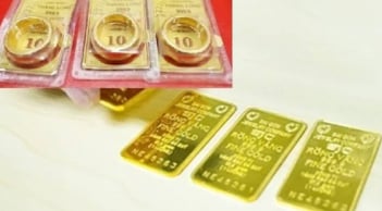 Giá vàng hôm nay 31/12: Vàng SJC, vàng nhẫn lao dốc 3–4 triệu đồng/lượng