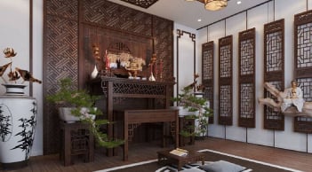 Vì sao phòng thờ không nên quá sáng?