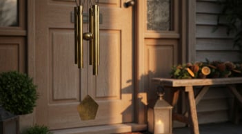 Cửa chính đầu năm 2026: Đặt đúng 3 món, tài lộc lưu thông