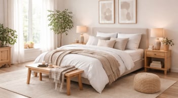 Có phải phòng ngủ càng gọn càng tốt? Phong thủy không hoàn toàn như thế