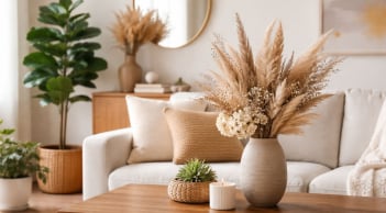 Hoa khô, cây giả trong nhà: Đẹp và tiện nhưng cẩn thận kẻo tổn hại tài lộc