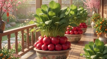 Không phải gừng hay củ tiên ông, củ quen ngoài chợ này đang được săn làm cây cảnh chưng Tết