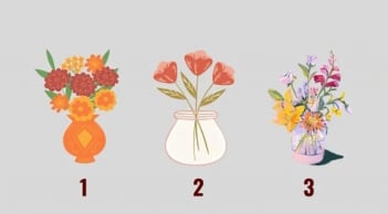 Quiz: Hãy lựa chọn 1 trong 3 lọ hoa này để biết sự thật về bạn