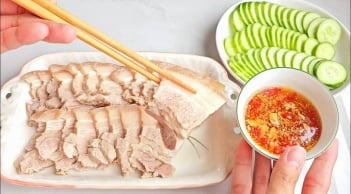 Mẹo luộc thịt trắng đẹp, không hôi, nhả hết tạp chất