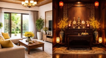 Vì sao người xưa đề cao phòng khách sáng rực nhưng lại kiêng phòng thờ quá sáng?