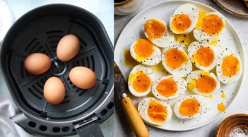 Làm trứng lòng đào dẻo thơm bằng nồi chiên không dầu, đảm bảo thành công nhờ mẹo này