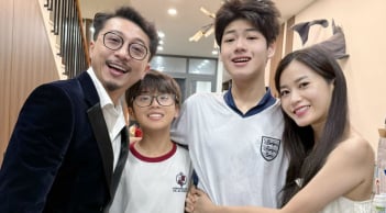 Chồng Lâm Vỹ Dạ thừa nhận chính bản thân là “người đầu tiên làm trái tim các con tan vỡ”