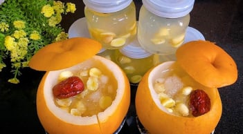 Mùa đông, loại quả này đem hấp lên ăn, người bị ho, đau họng ăn vào cực tốt