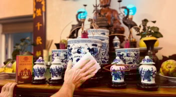 3 loại nước lau ban thờ Hút Lộc Hút Tài, tổ tiên ưng ý