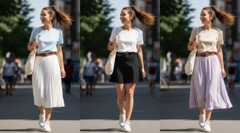 4 mẫu chân váy trẻ trung “ăn gian tuổi” hơn chân váy đen, chị em nên thử sớm