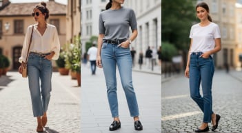 Giày bệt phối quần jeans: 4 kiểu đơn giản mà sang xịn mịn