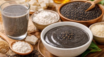 Cách dùng Bột Sắn Dây và Mè Đen kết hợp giúp Bổ Máu, đẹp da, đen tóc