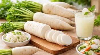 Cách dùng Củ Cải Trắng để hỗ trợ giảm cân nhanh, thải độc và làm đẹp da