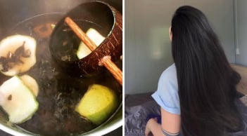 Cách gội đầu bằng vỏ bưởi trị rụng tóc hiệu quả, tóc con mọc tua tủa, xanh đen
