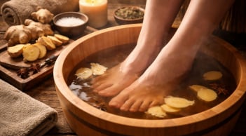 Cách làm nước gừng ngâm chân: Thư giãn ngủ ngon, dưỡng khí huyết, giữ gìn thanh xuân, trẻ lâu