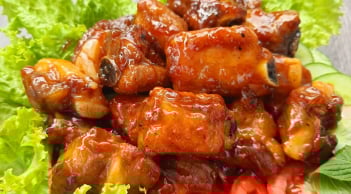 Cách nấu sườn xào chua ngọt ngon không bị khô dai