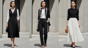 Không cần nhiều đồ, mặc đen – trắng cả tuần vẫn sang nhờ 5 công thức này