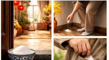 Cuối năm người xưa thường dùng muối theo 3 cách này để giải xui, xua đuổi tà khí
