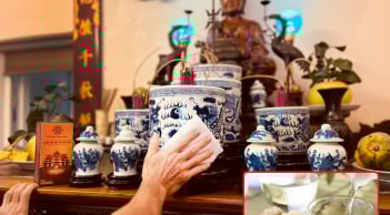 Pha nước lau bàn thờ cho thêm 1 thứ: Phước Lộc Tụ Về, may mắn cả năm