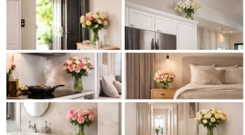 Vị trí không nên đặt bình hoa trong nhà: Tránh hao tài, rối khí, mất sinh khí