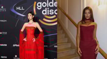 Diện đỏ đồng bộ sao cho sang và cuốn hút trong mùa lễ hội