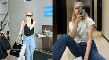 Rosé (BLACKPINK) và những cách diện quần jeans đơn giản nhưng đầy khí chất