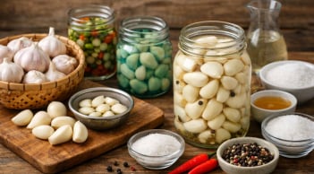 Vì sao tỏi ngâm giấm bị xanh? Mẹo ngâm tỏi trắng giòn ngon tại nhà ai cũng làm được