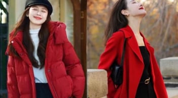 4 gam màu áo khoác vừa sáng da vừa hút lộc du xuân