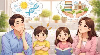  Cha mẹ sinh con trời sinh tính: Bạn có tin không?