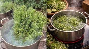 Vì sao cuối năm nên tắm bằng nước mùi già?