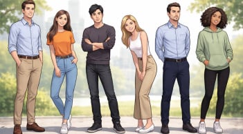 Nhìn dáng đứng đoán tính cách: Những tín hiệu cơ thể nói thay lời