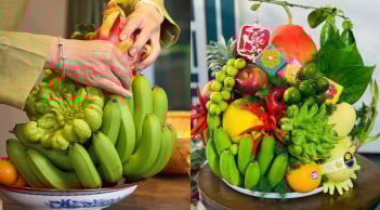 Vì sao ngày Tết không nên ghép 2 nải chuối để đặt lên bàn thờ?