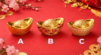 Quiz: Chọn 1 thỏi vàng để đo mức độ may mắn tiền bạc trong dịp Tết Bính Ngọ