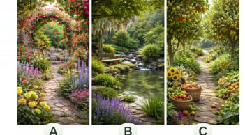 Quiz: Chọn 1 khu vườn bạn thích nhất sẽ tiết lộ mức độ thu hút tài lộc trong thời gian tới