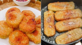 Cách rán bánh chưng không cần dùng dầu mỡ, ăn hoài không ngán