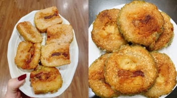 Mẹo rán bánh chưng giòn rụm, không ngấm dầu mỡ, ăn không ngấy