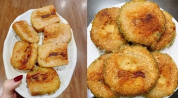 Mẹo rán bánh chưng giòn rụm, không ngấm dầu mỡ, ăn không ngấy