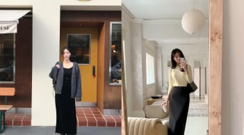 4 cách phối chân váy suông giúp diện mạo thanh lịch, trẻ trung và dễ ứng dụng