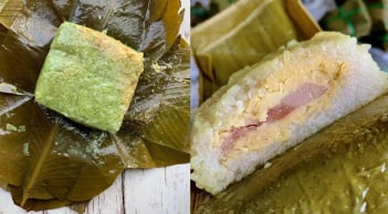 Bánh chưng bị mốc lá, mốc một góc: Cắt bỏ phần mốc rồi rán lên ăn có được không?