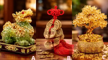 Quiz: Chọn một vật phong thuỷ bạn thích nhất có thể tiết lộ tài vận 3 tháng tới