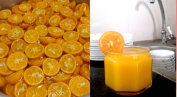 Cách làm nước rửa bát từ quất cảnh chơi Tết, vừa sạch vừa thơm