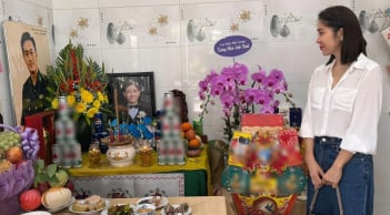 Lê Phương nhắn nhủ xúc động khi viếng Quý Bình