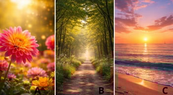 Quiz: Chọn hình ảnh bạn mà bạn thấy thu hút nhất có thể hé lộ tính cách và vận khí sắp tới