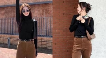 Quần nâu lên ngôi: lựa chọn thay thế hoàn hảo cho trắng và đen mùa lạnh