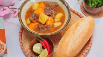 Cách nấu bò sốt vang thơm ngon, càng ăn càng cuốn