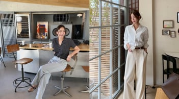 5 kiểu áo “cân đẹp” quần ống rộng trong mùa xuân hè