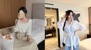 4 kiểu áo điệu đà giúp tôn dáng, phá bỏ định kiến về sơ mi công sở