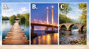 Quiz: Bạn muốn bước lên cây cầu nào, điều đó tiết lộ cơ hội đang tới