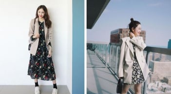 Công thức mix blazer và váy hoa giúp phong cách mùa xuân thêm thanh lịch